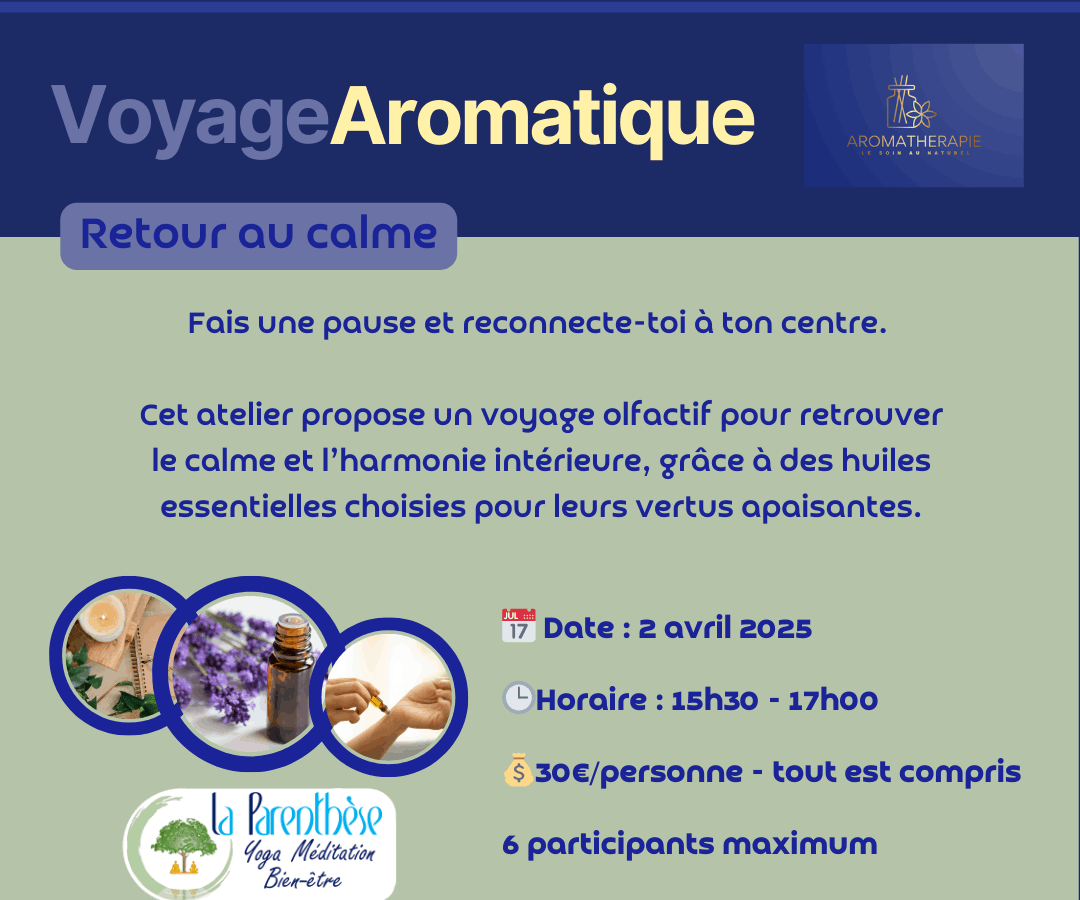 Atelier Aromathérapie