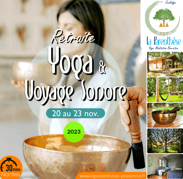 Retraites Yoga Voyage Sonore 2023 Nantes Blain