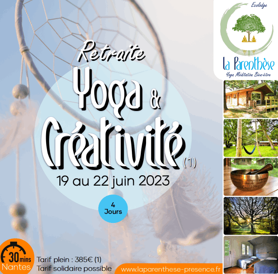 Retraites Yoga Créativité 2023 Nantes Blain